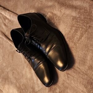 Mens. J. Murphy. Black dress shoes. Size 13